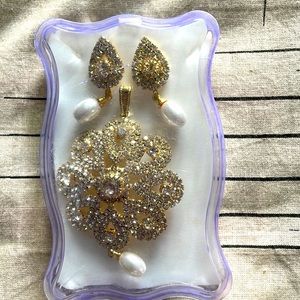 Jewelry Brand Of India.Necklace Earring Set Ethnic Traditional Jewelry for Women